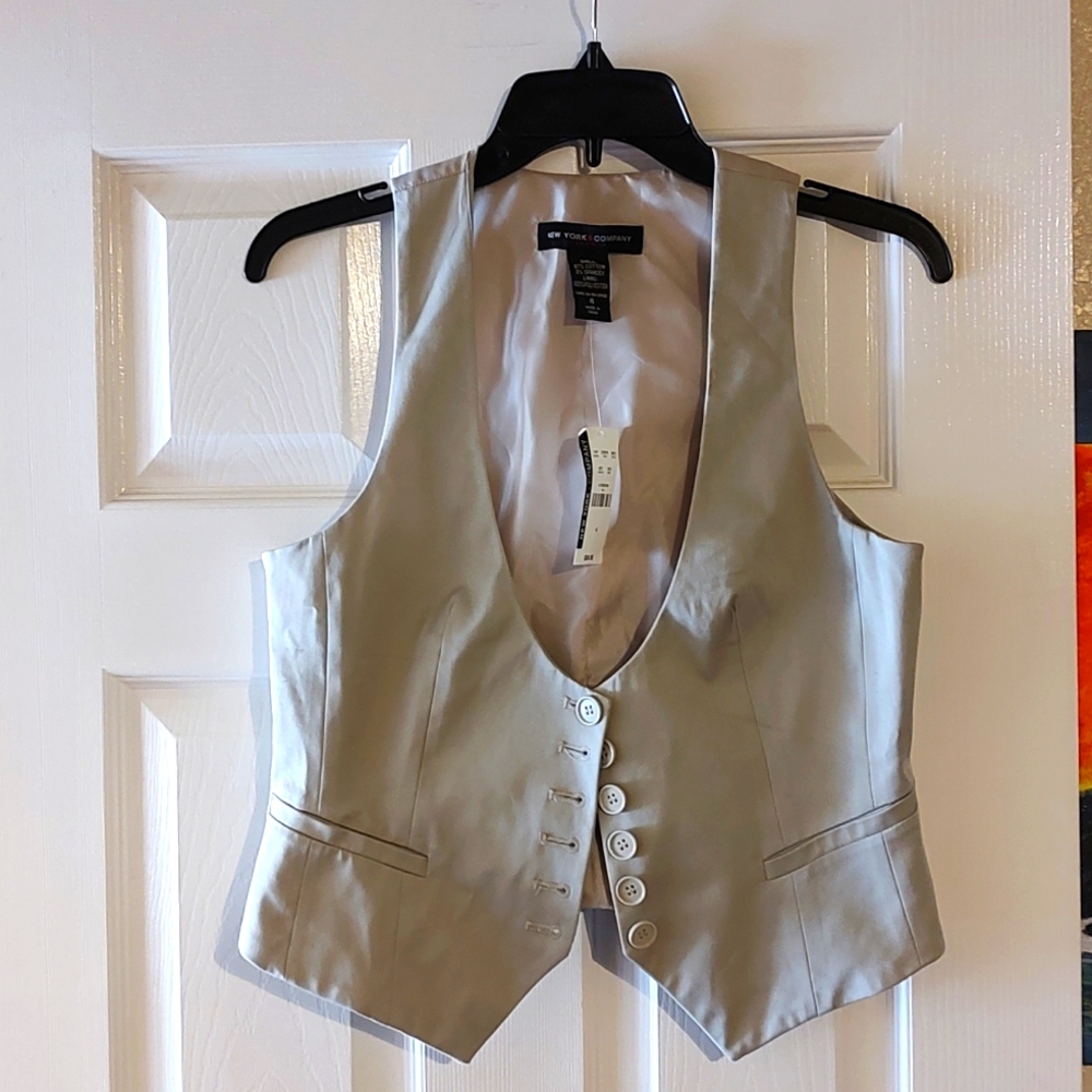 Tan Misses Vest